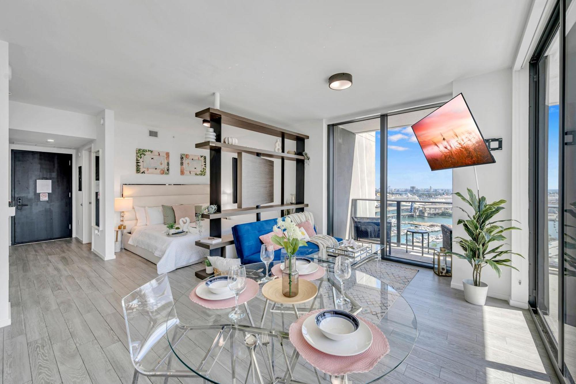 Mesmerizing Views Corner Condo Miami Dış mekan fotoğraf