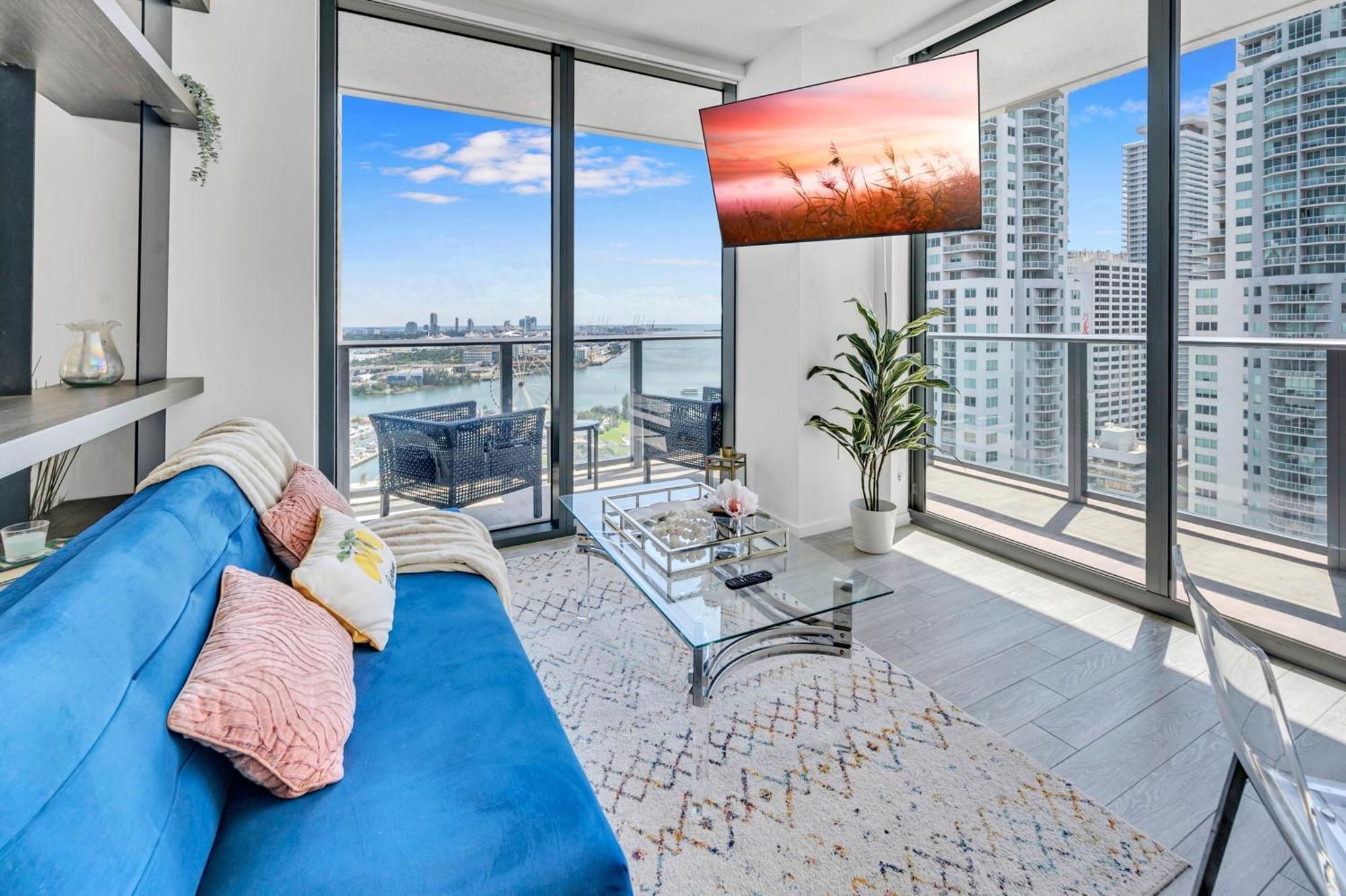 Mesmerizing Views Corner Condo Miami Dış mekan fotoğraf