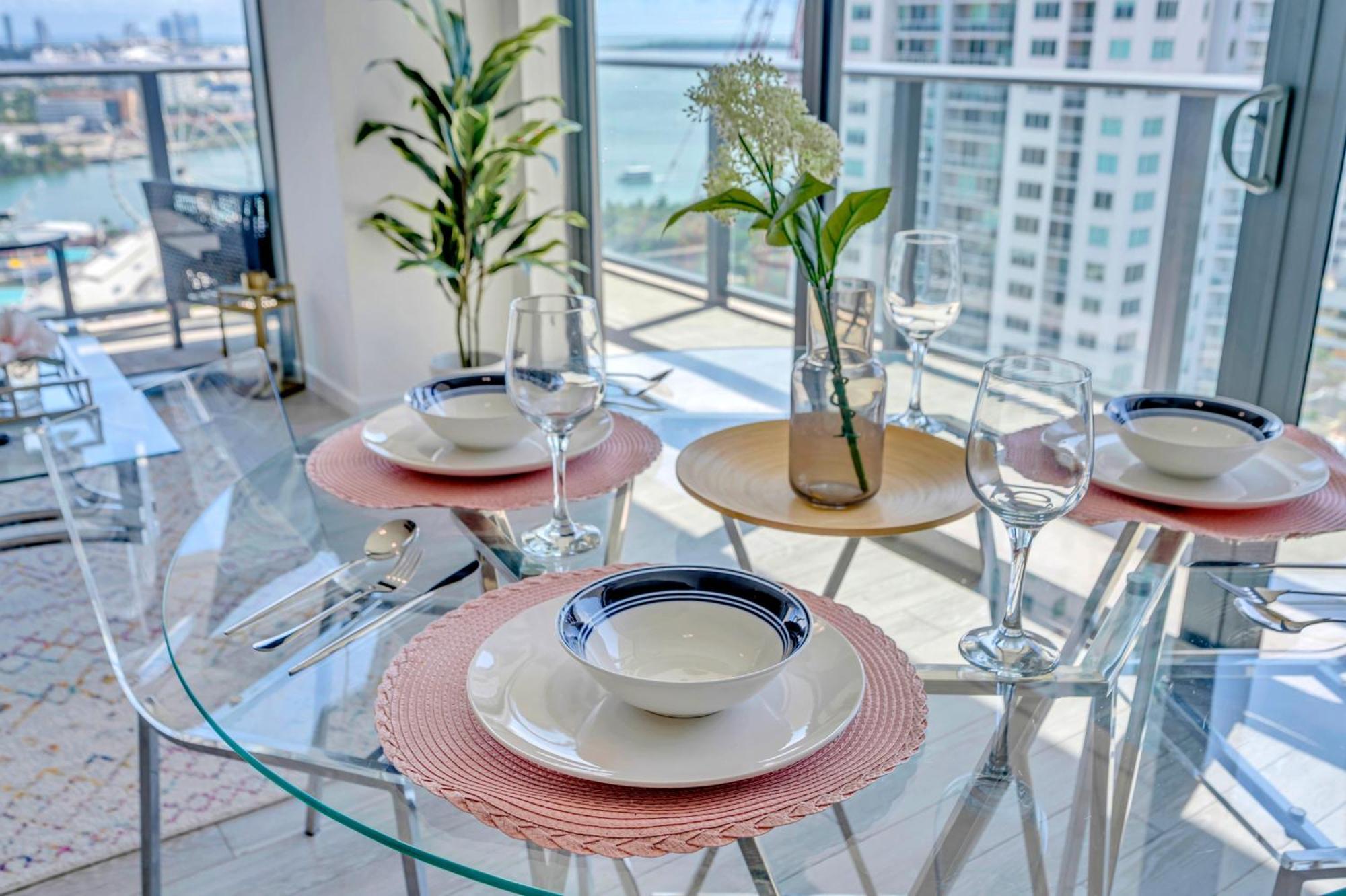 Mesmerizing Views Corner Condo Miami Dış mekan fotoğraf